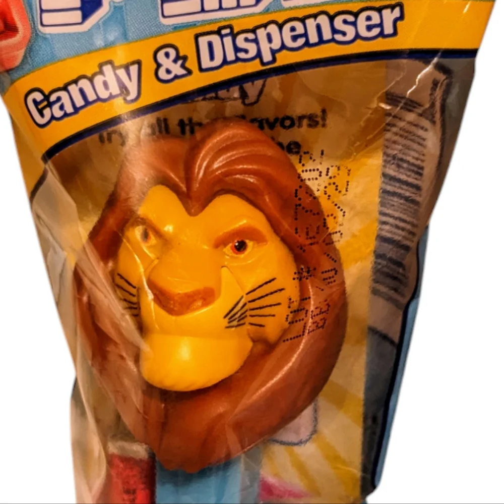 The Lion King Pez Candy & Dispenser Set Mufasa, Simba, Timon & Pumbaa & Refill - Picture 3 of 6